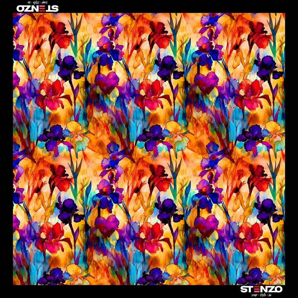 BLOOMING GARDEN SCARF