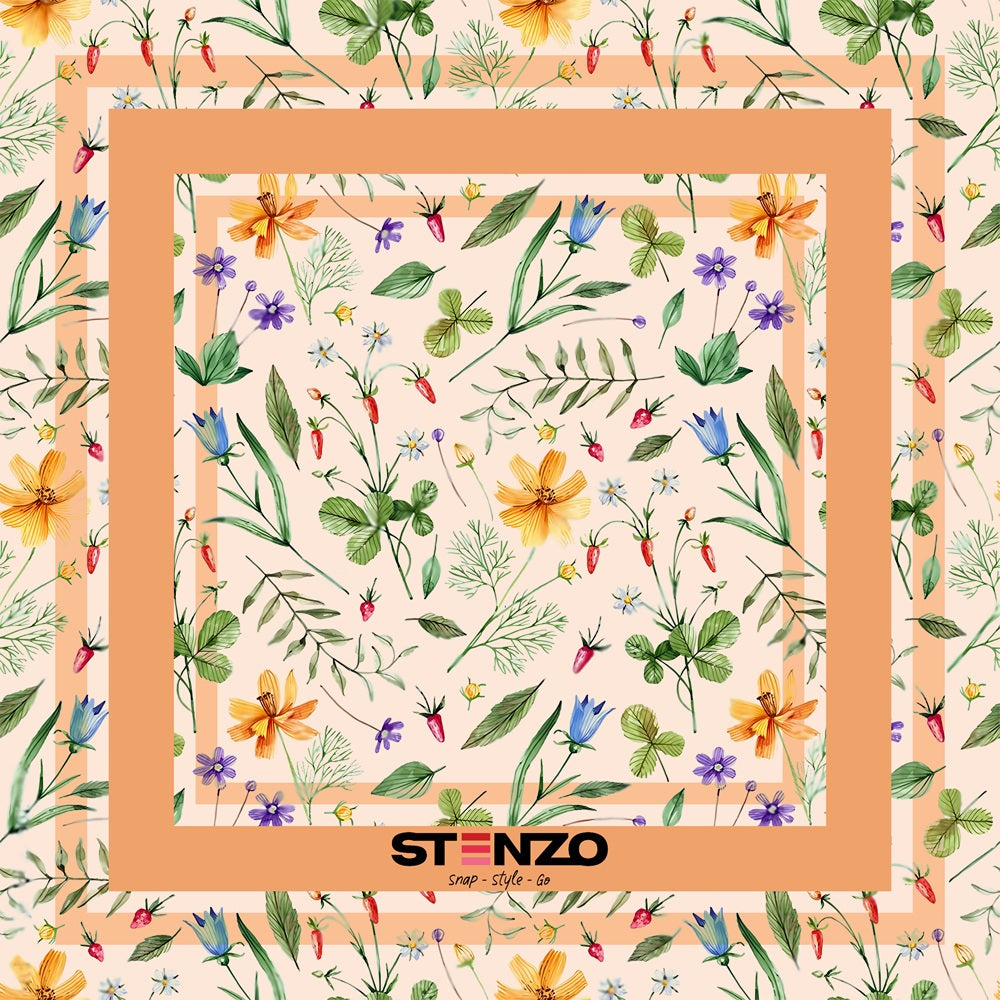 BOTANICAL SCARF