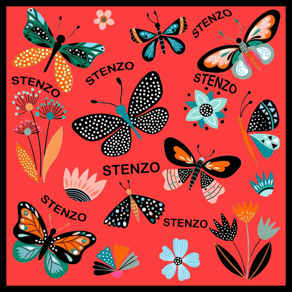 BUTTERFLY SCARF