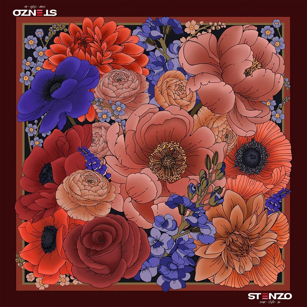 FLORAL FANTACY SCARF