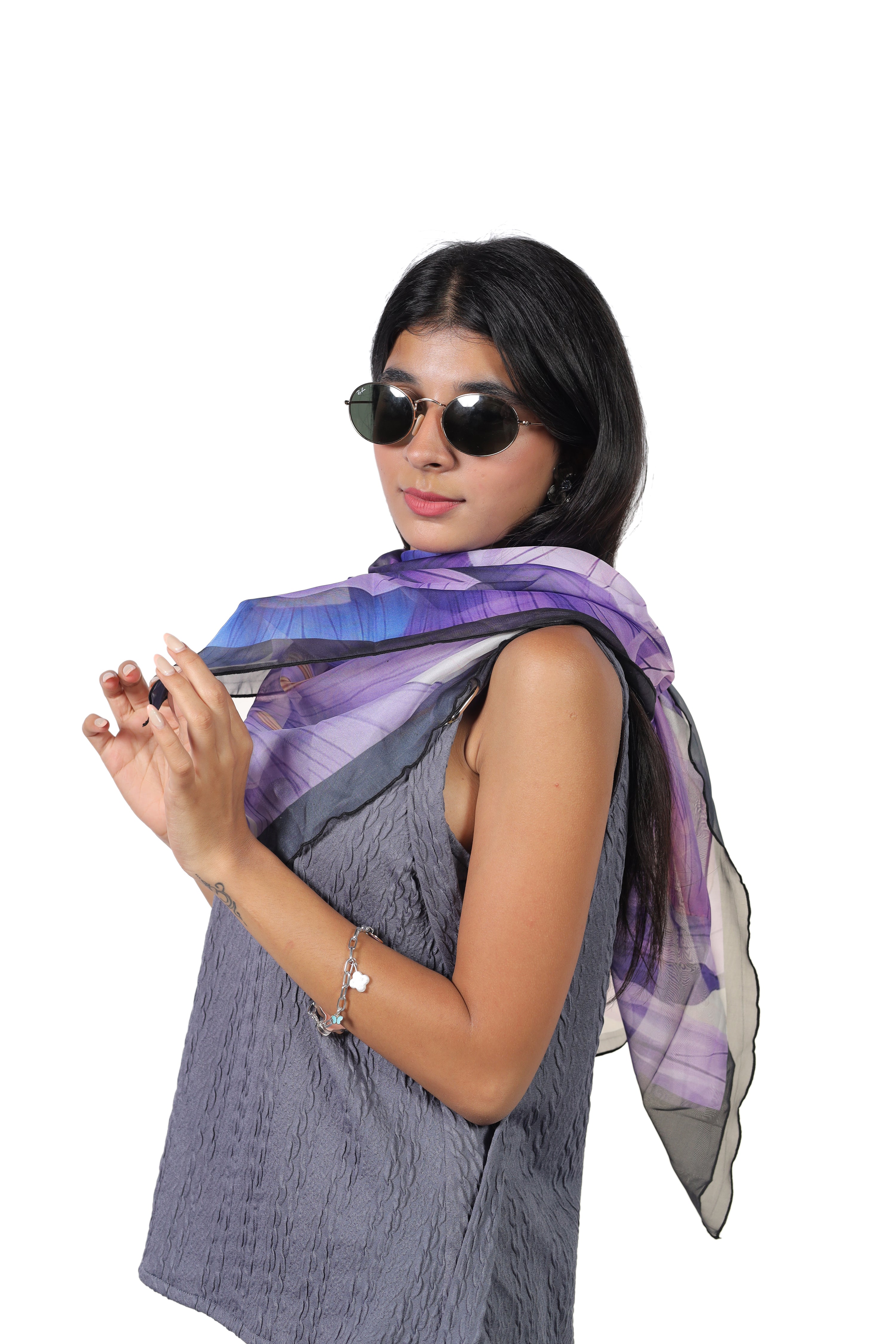 LAVENDER LUXE SCARF