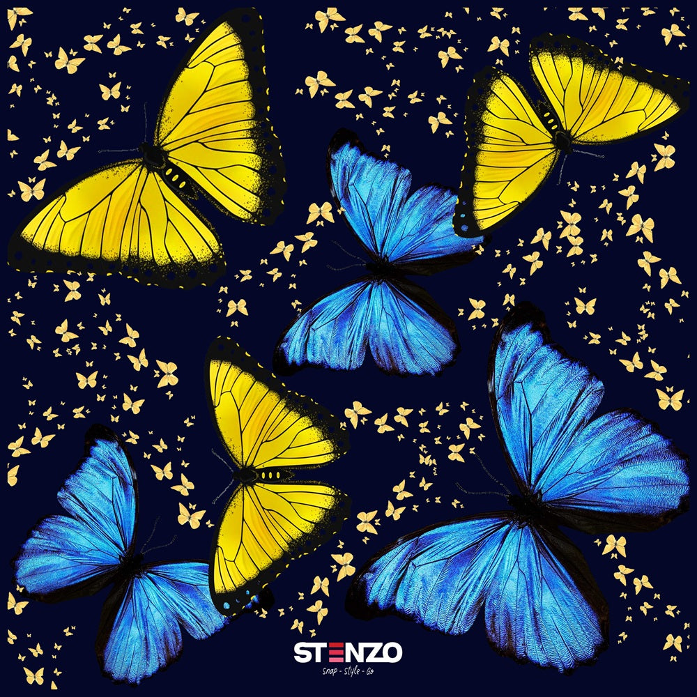 MORPHO BUTTERFLY SCARF