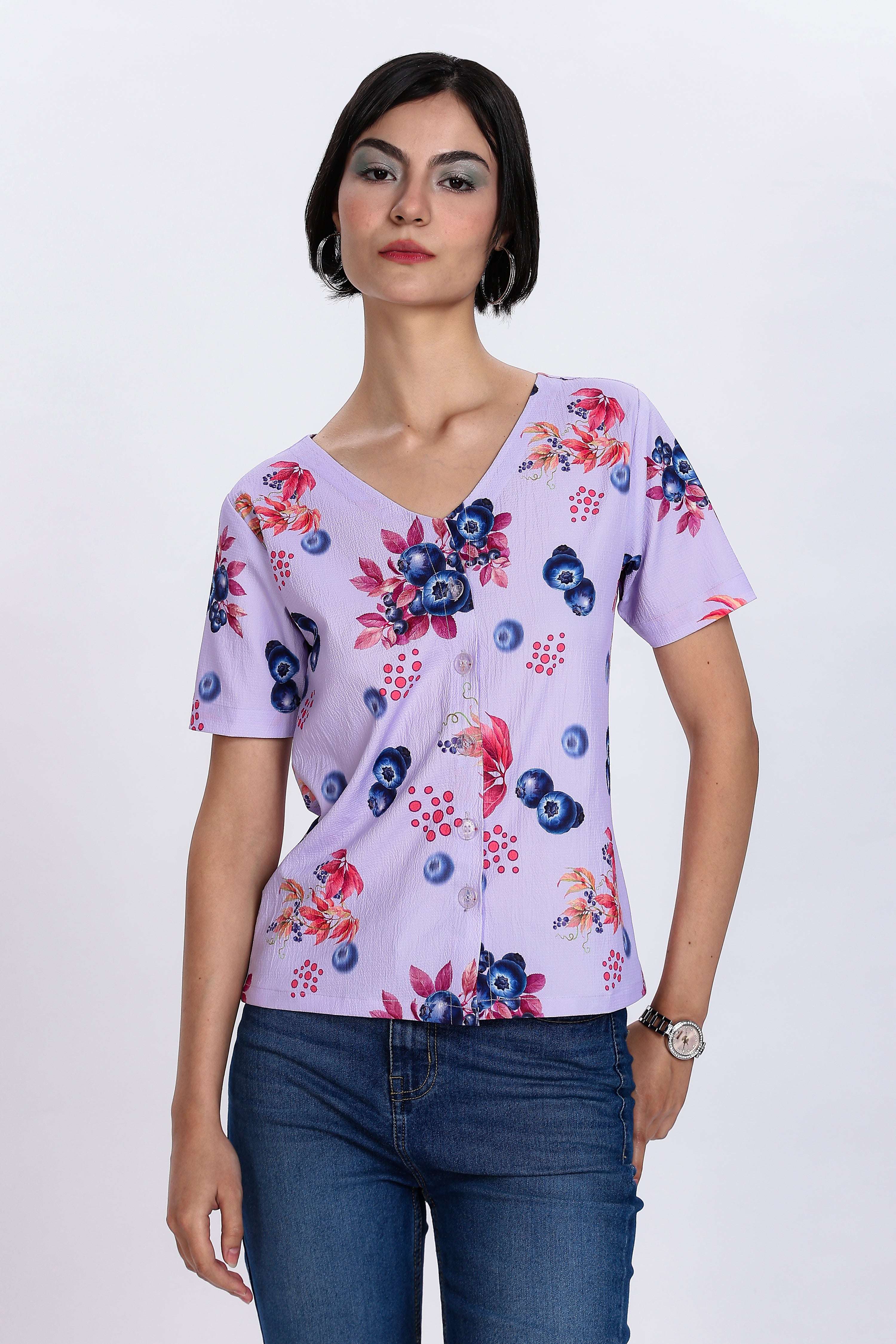 BERRY TOP-BLUE