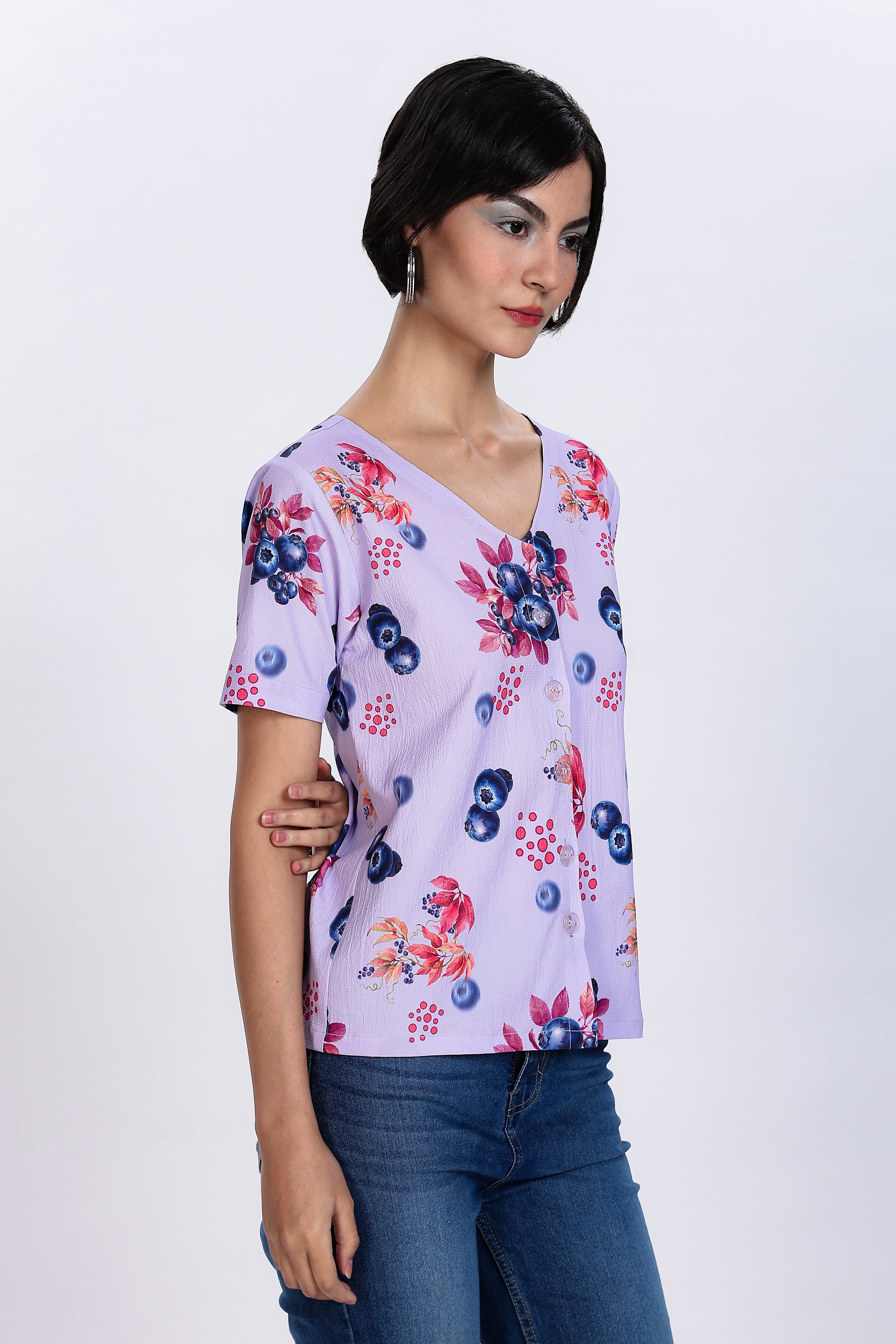 BERRY TOP-BLUE