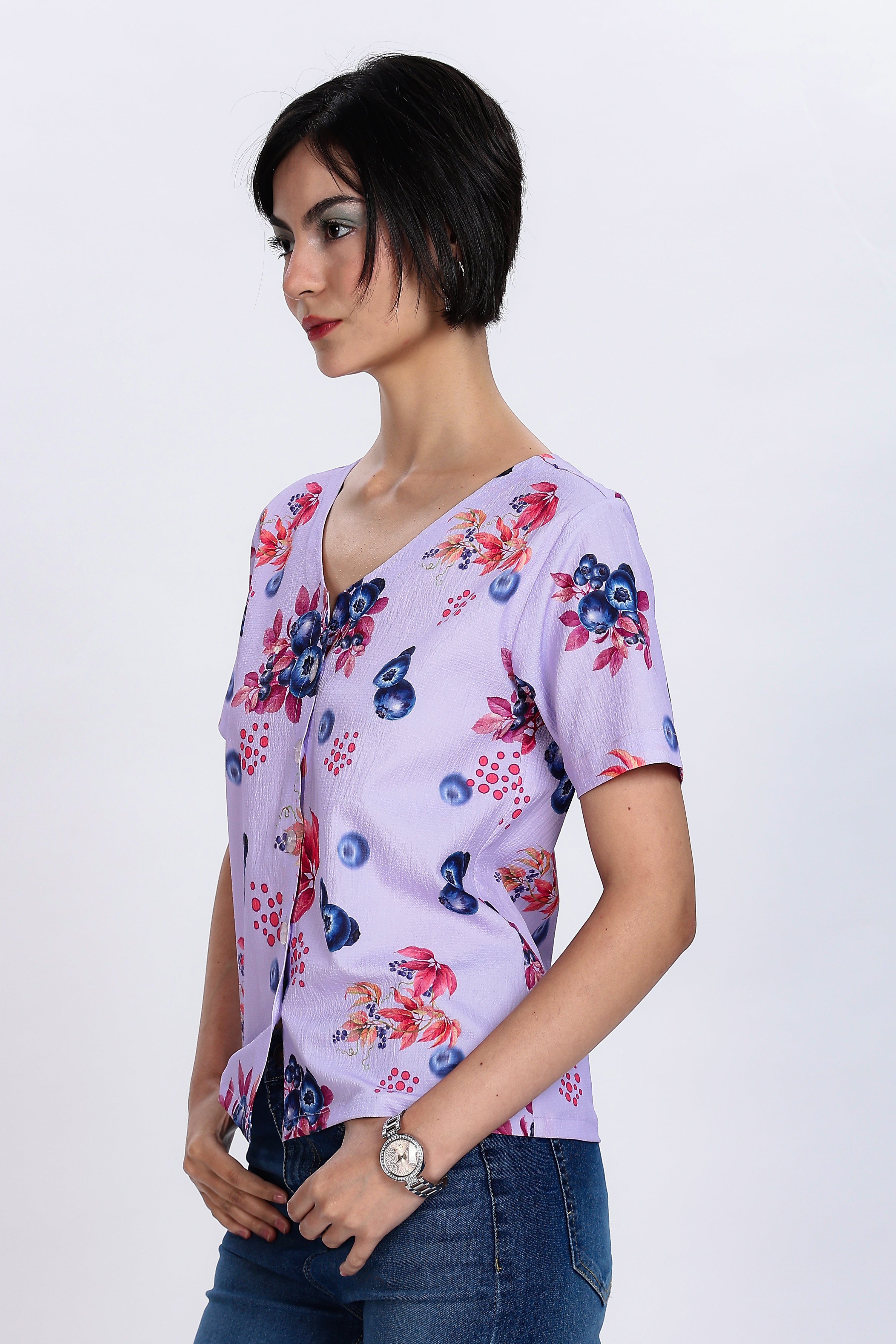 BERRY TOP-BLUE
