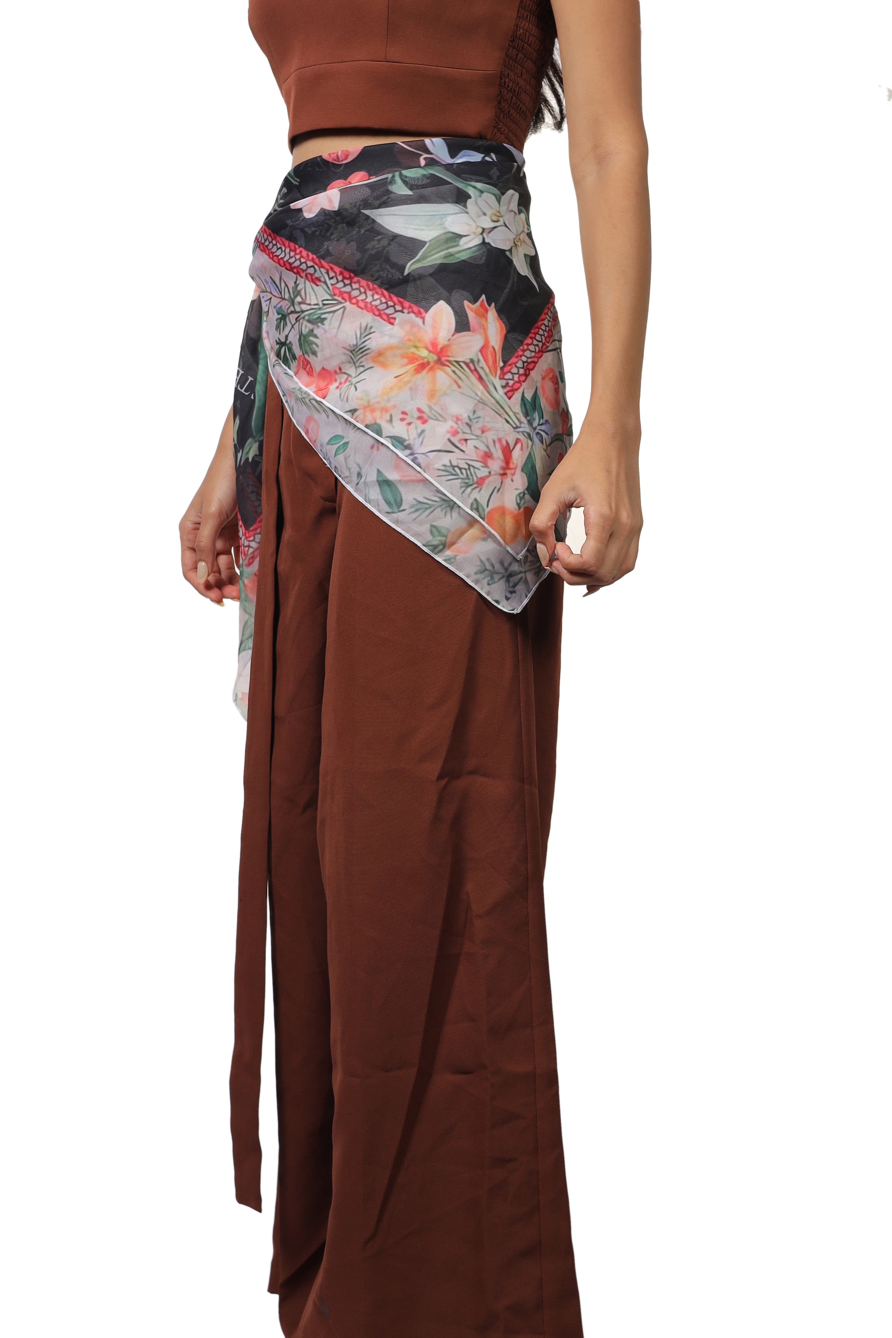 FLORAL HERITAGE SCARF