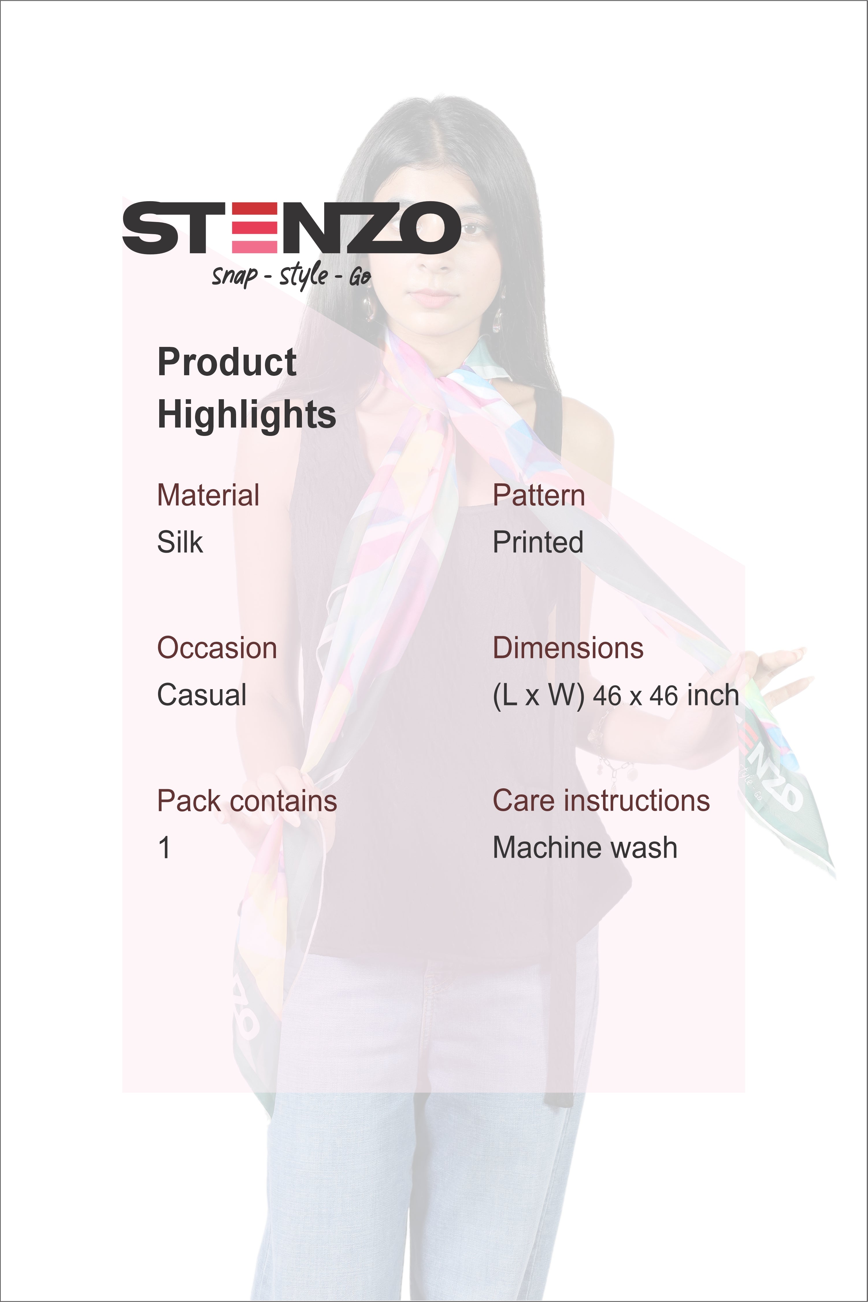 GARDEN DELIGHT SCARF